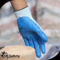 SRSAFETY 13 Gauge blau glatte Latex `tragende Handschuhe Latex gloevs Arbeitshandschuhe, China Lieferant